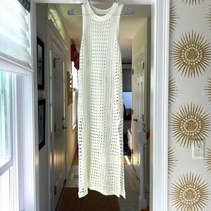 Crotchet beach cover up